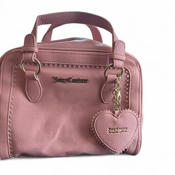 Juicy Couture It’s A Man’s World Dome Satchel Bag in Taffy Pink - Picture 2 of 6